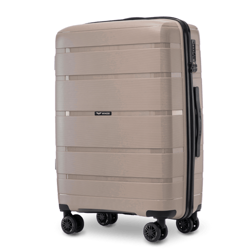 Medium Suitcase Wings HAWFINCH Polypropylene 24" CHAMPAGNE