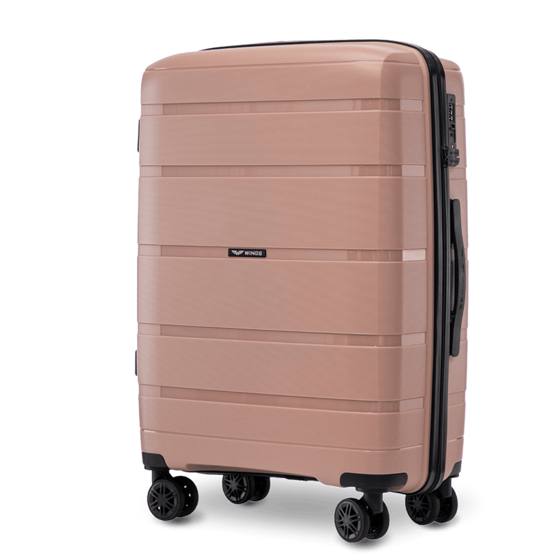 Vidēja izmēra koferis Wings HAWFINCH 2.0 polipropilēns 24" ROSE GOLD