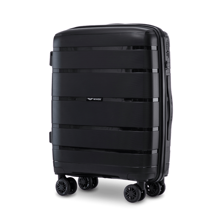 Kabinkový kufr Wings HAWFINCH 2.0 polypropylen 20" ČERNÁ