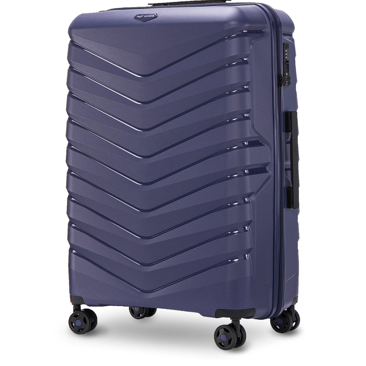 Walizka duża Wings PHOENIX polipropylen 28" NAVY BLUE PHOENIX COLLECTION