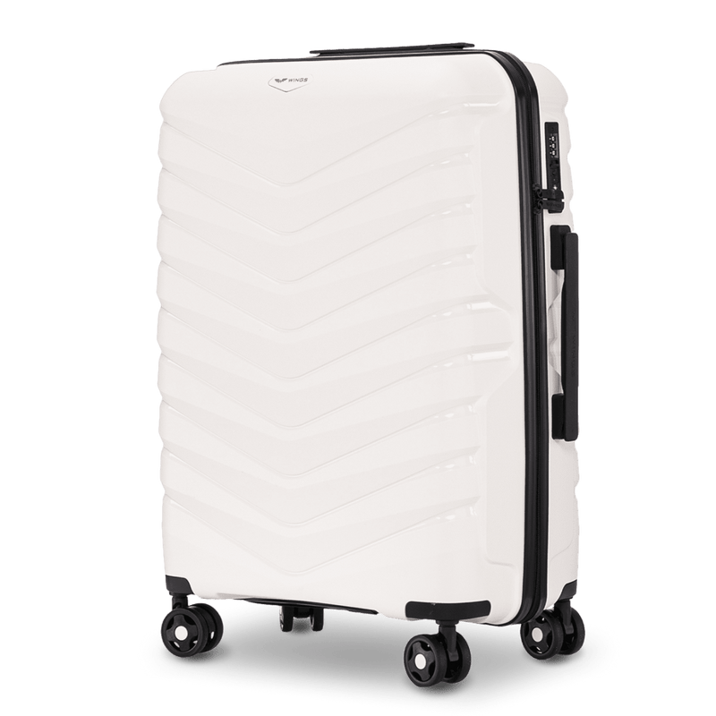 Mittlerer Koffer Wings PHOENIX Polypropylen 24" WEISS