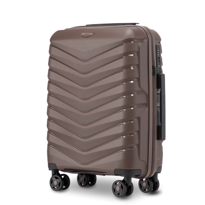 Kabinový kufr Wings PHOENIX z polypropylenu 20" BRONZOVÁ