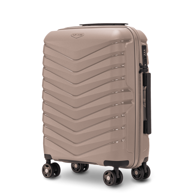 Kabinový kufr Wings PHOENIX z polypropylenu 20" CHAMPAGNE