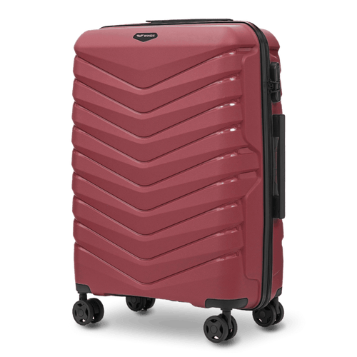 Stredne veľký kufor Wings PHOENIX 2.0 polypropylén 24" BURGUNSKO