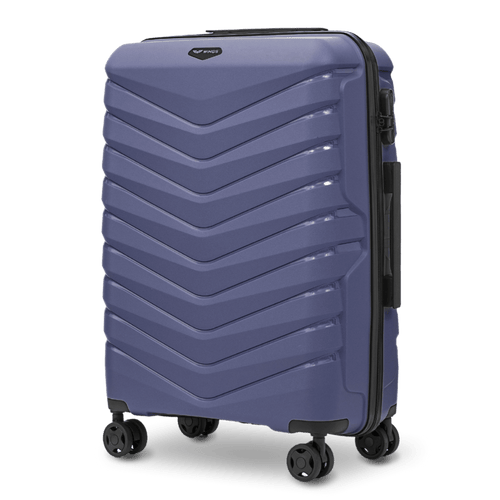 Stredne veľký kufor Wings PHOENIX polypropylén 24" modra