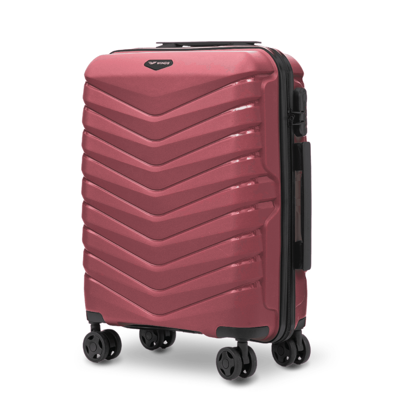 Cabin Wings PHOENIX 2.0 polypropylene suitcase 20" BURGUNDY