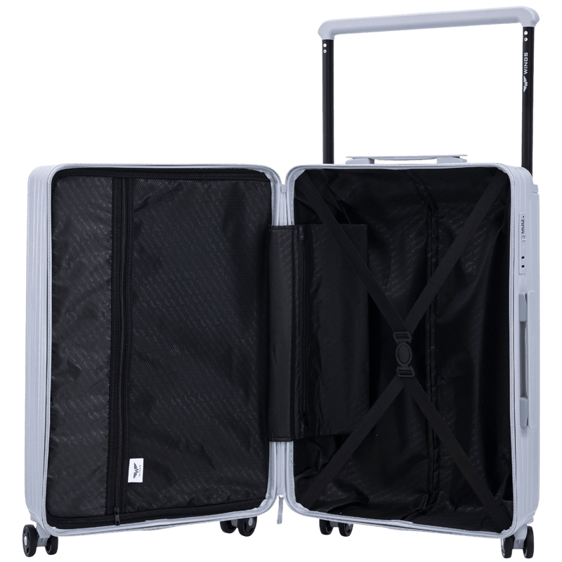 Kabinový kufr Wings ABS+ 20" Přizpůsobený PASTEL BLUE PES