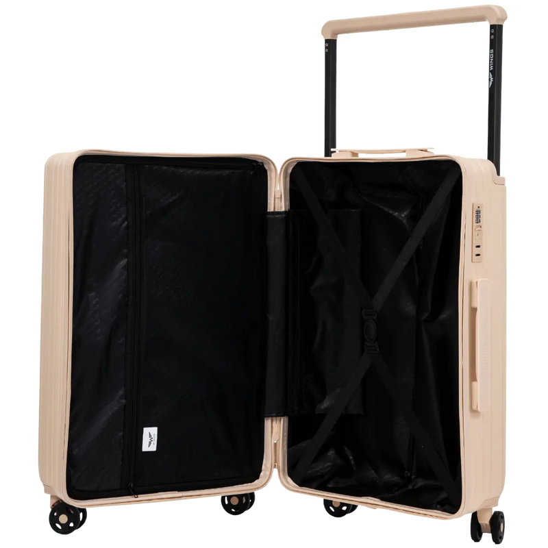 Large Wings ABS+ Suitcase 28" Customized DIRTY WHITE DOG