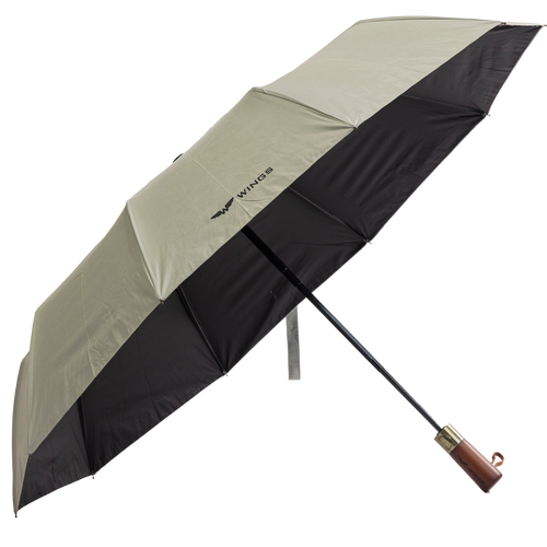 Бизнес чадър WINGS Сив