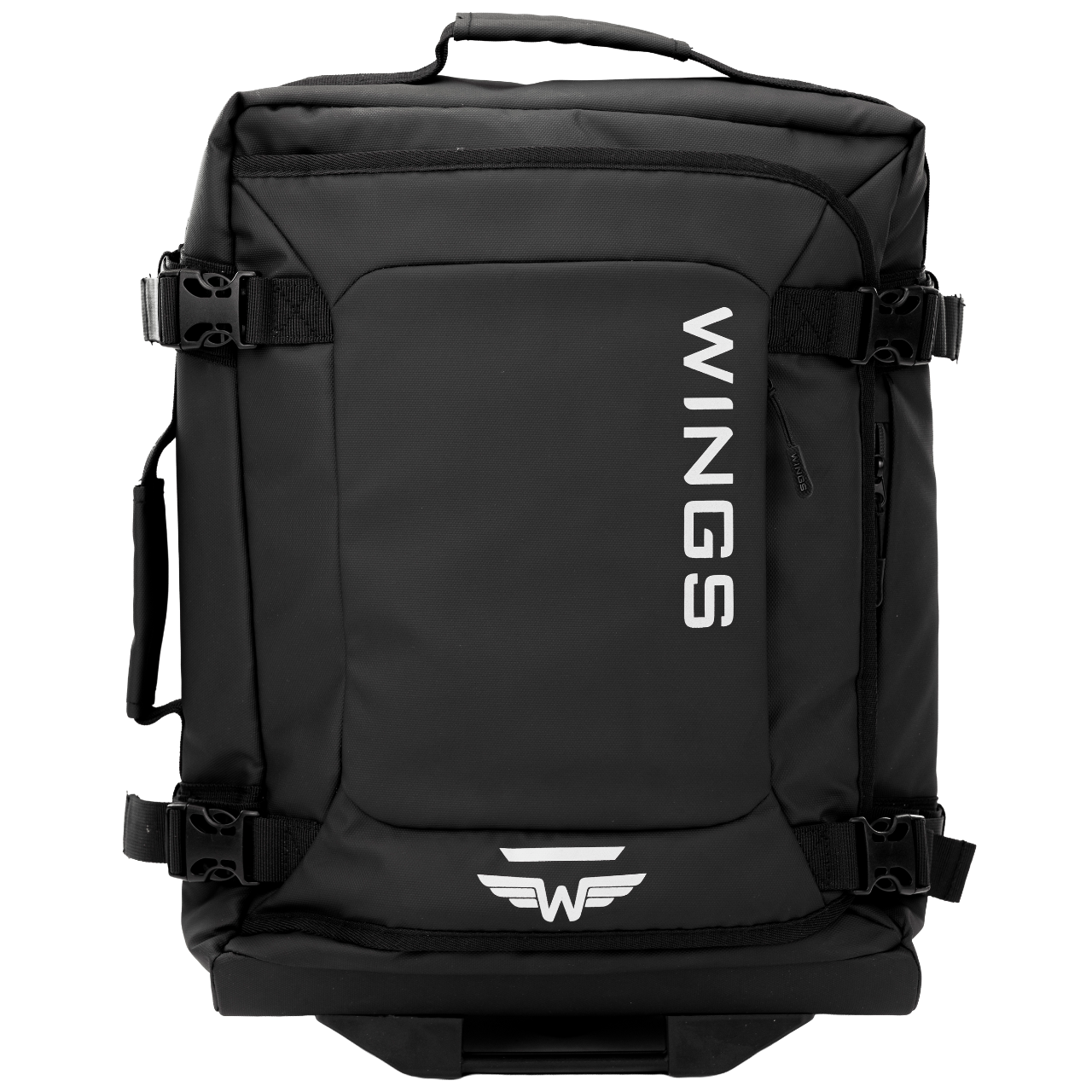 WINGS Мека малка кабинна куфар 20" ROOK черен