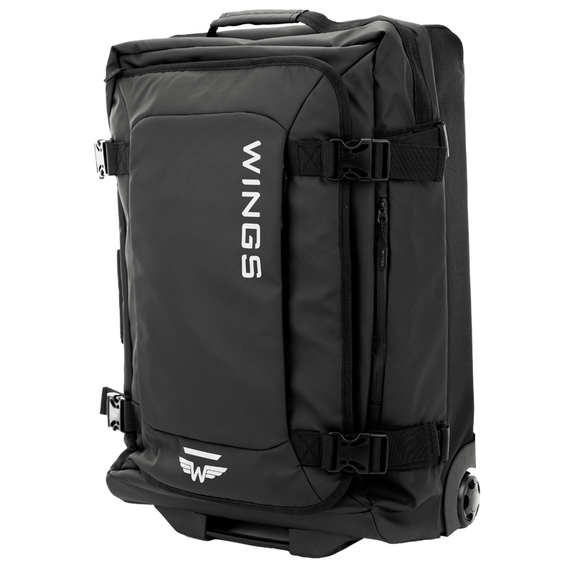 WINGS minkšta vidutinė lagaminas 24" ROOK juoda