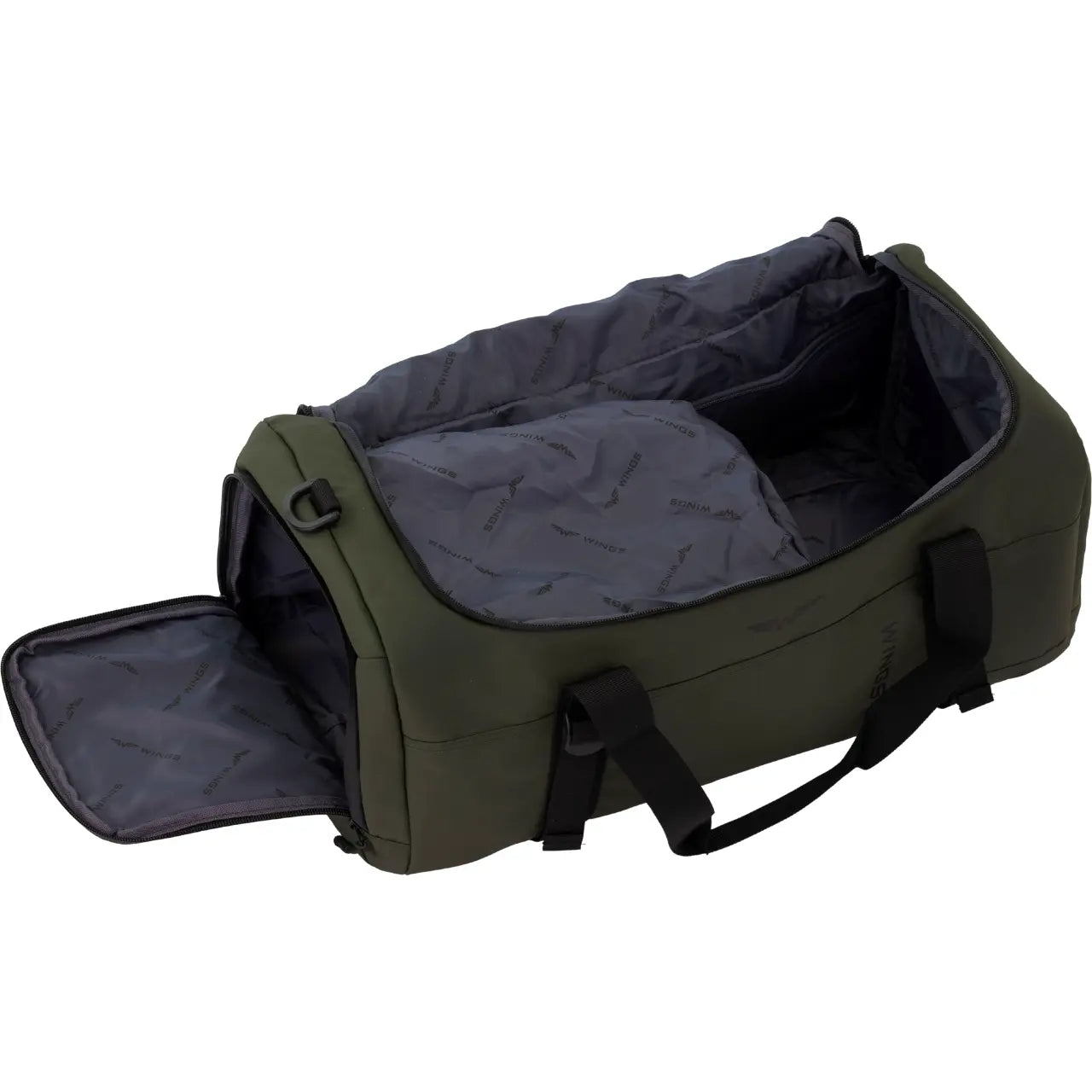WINGS Duża torba podróżna 36L ROOK dark green ROOK COLLECTION