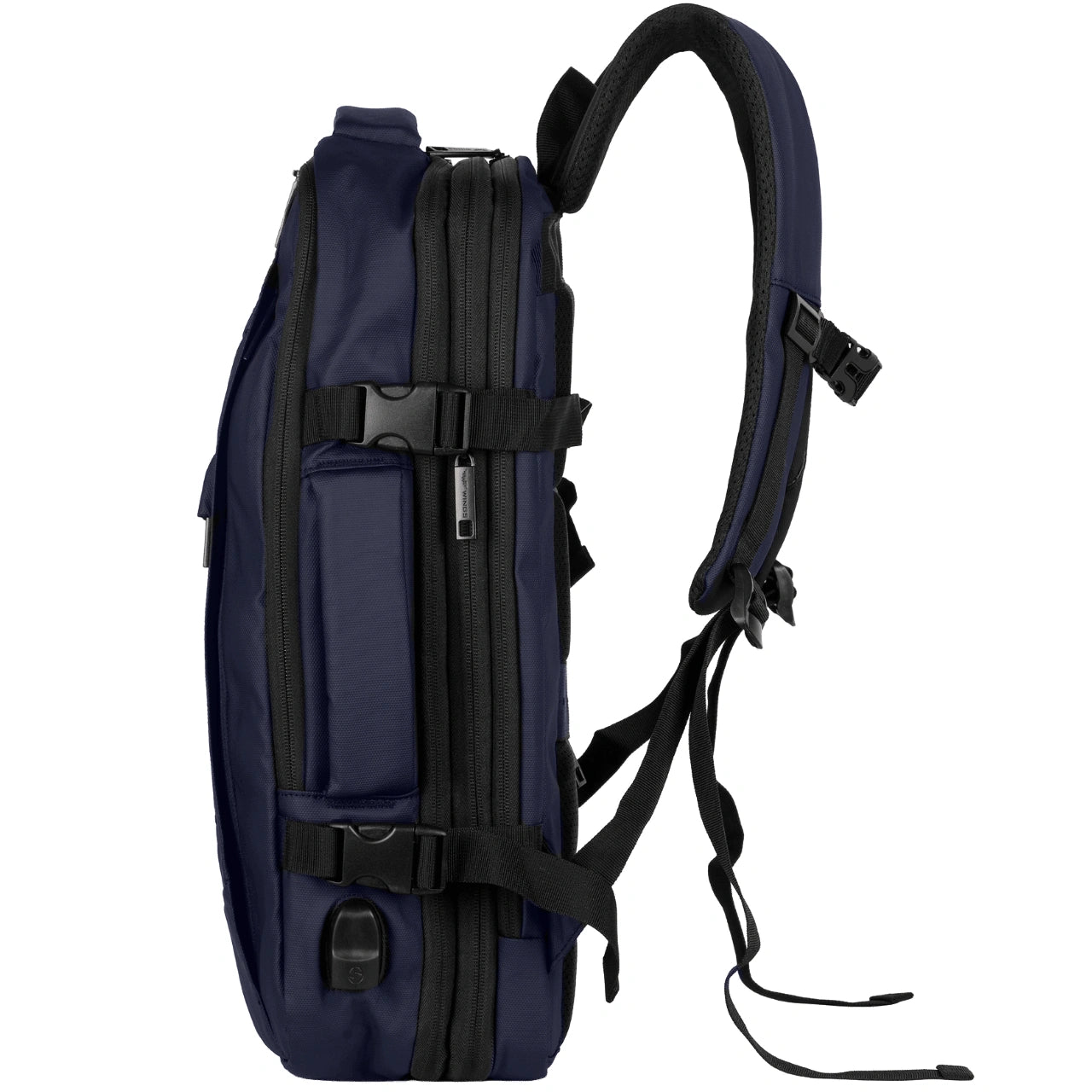 Multifunctional Backpack with Expansion VIREO 002 - BLUE