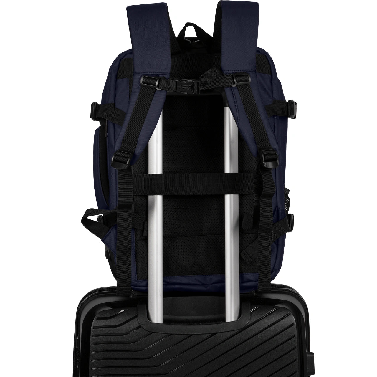Multifunctional Backpack with Expansion VIREO 002 - BLUE