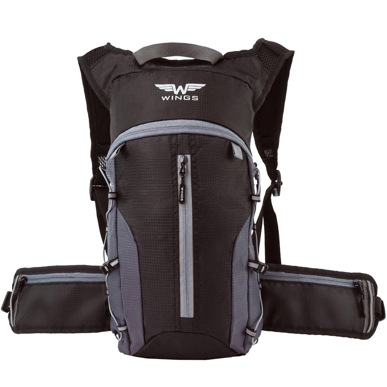 Kleiner Fahrradrucksack CANASTERO 10L - SCHWARZ