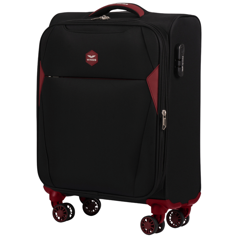 Zavazadlo měkké kabinové DIPPER Wings 20" BLACK