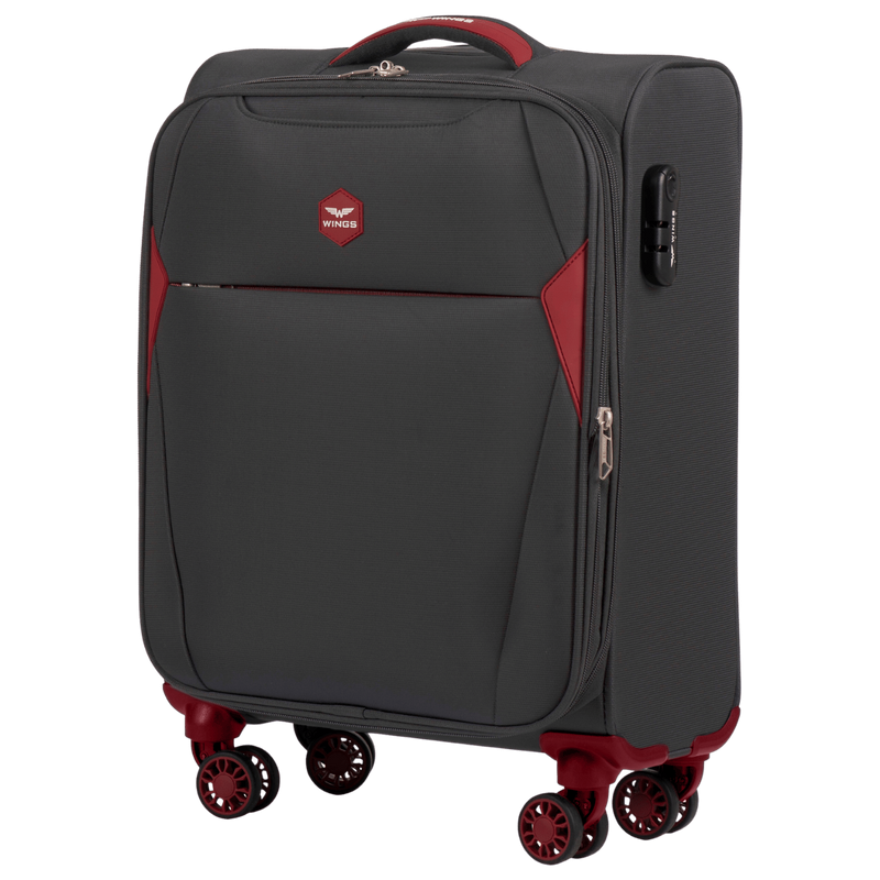 Zavazadlo měkké kabinové DIPPER Wings 20" GREY