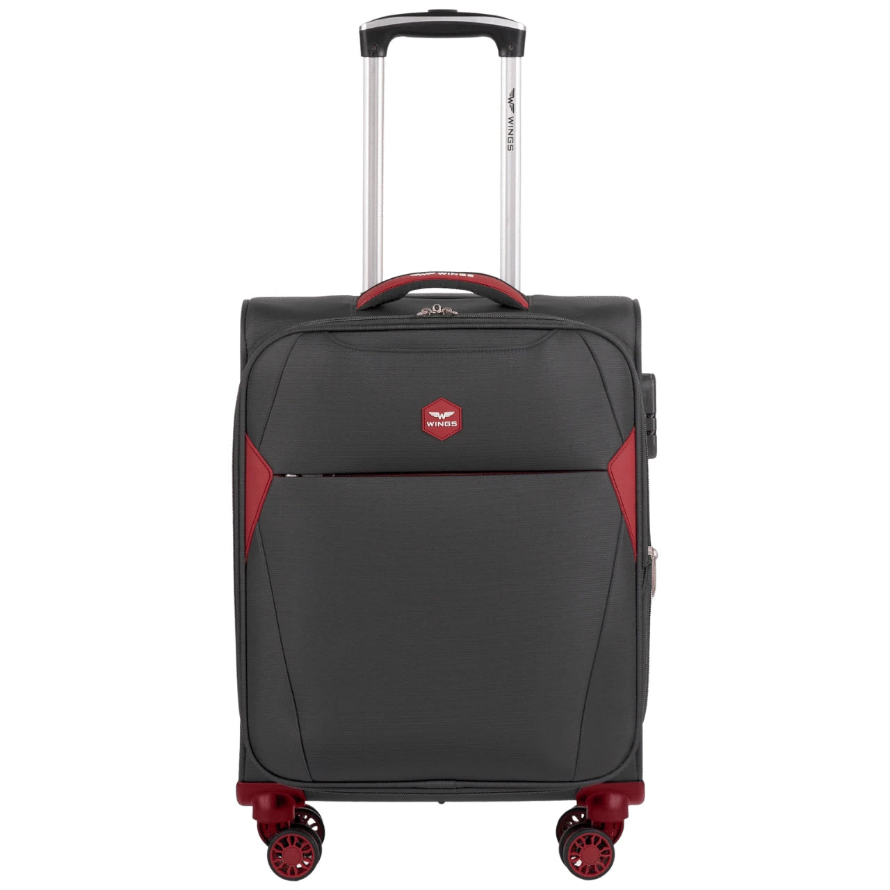 Kabínový mäkký kufor DIPPER Wings 20" sivý