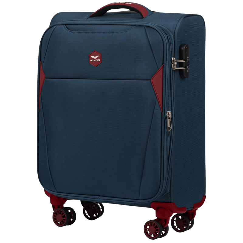 Zavazadlo měkké kabinové DIPPER Wings 20" BLUE