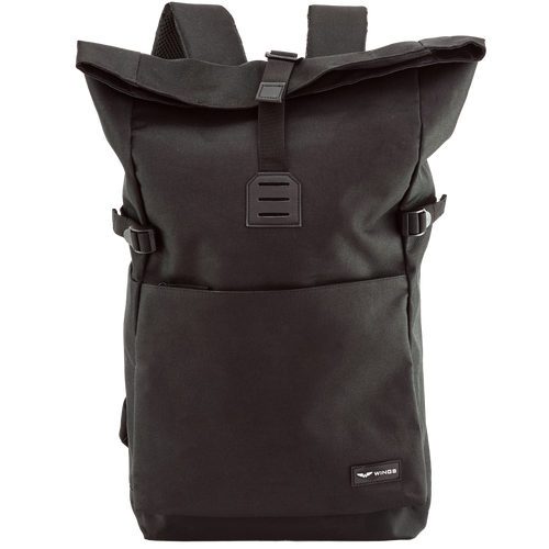 WINGS Foldable City Backpack 16L TROGON BLACK