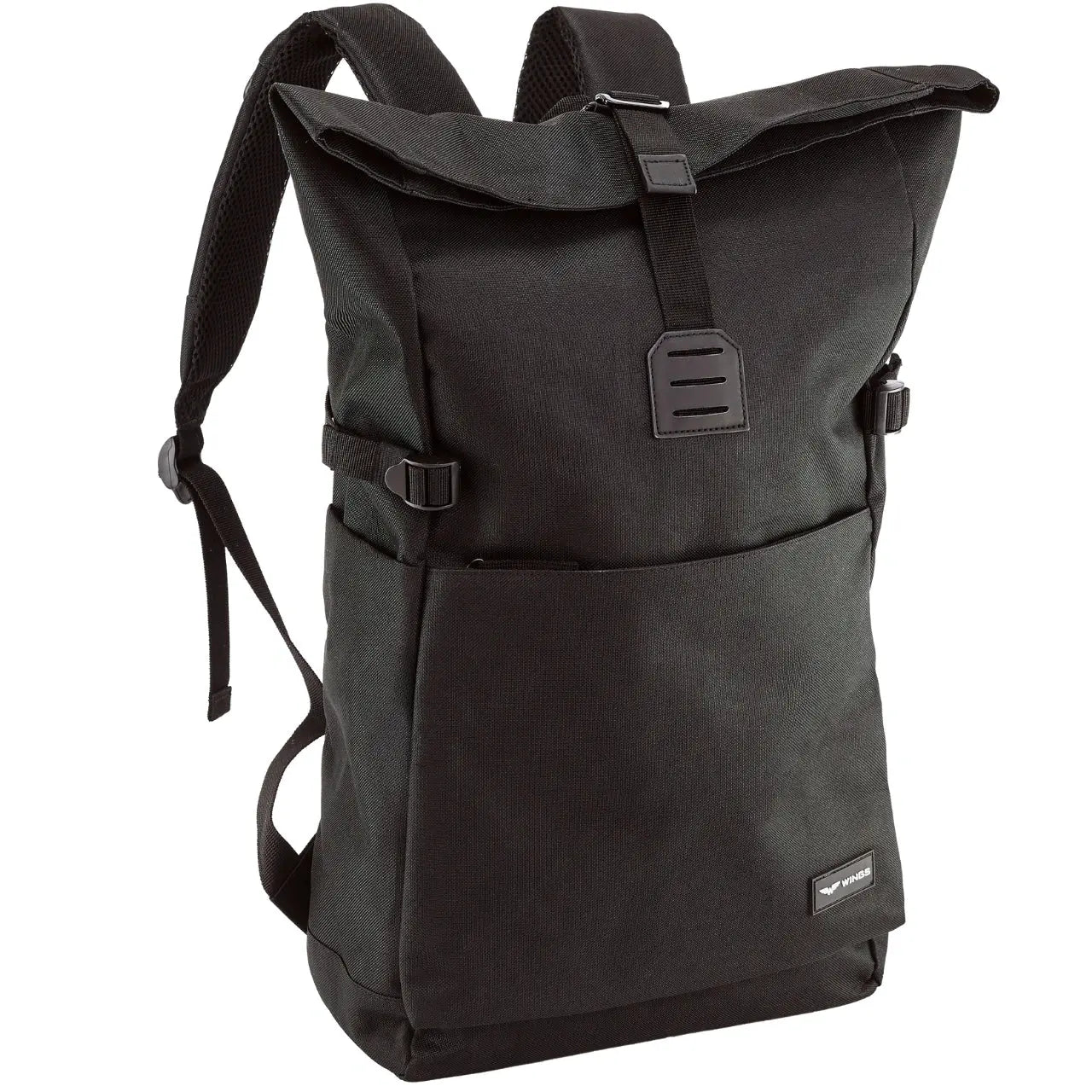 WINGS Zwijany plecak miejski 16L TROGON  BLACK TROGON COLLECTION
