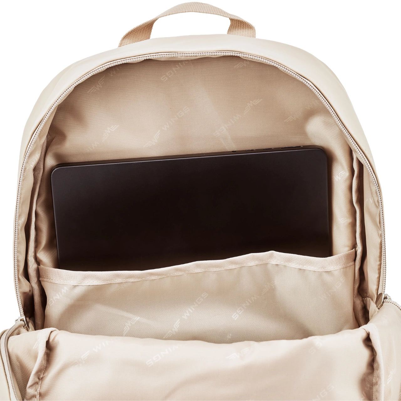 WINGS Ergonomic waterproof city backpack TROGON BEIGE