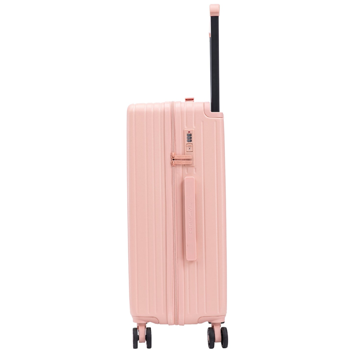 Mittlerer Koffer Wings ABS+ 24" Customized SOFT PINK JAMNIK