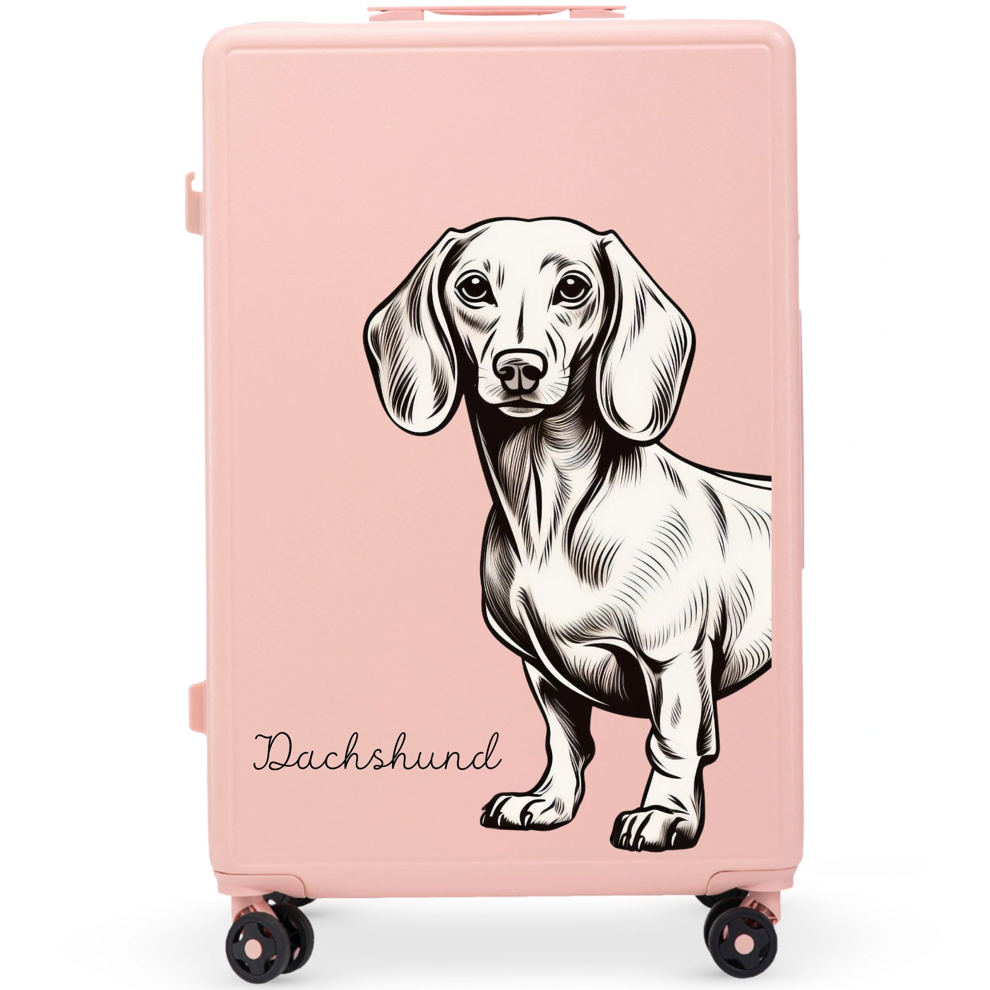 Valigia grande Wings ABS+ 28" Personalizzata SOFT PINK JAMNIK