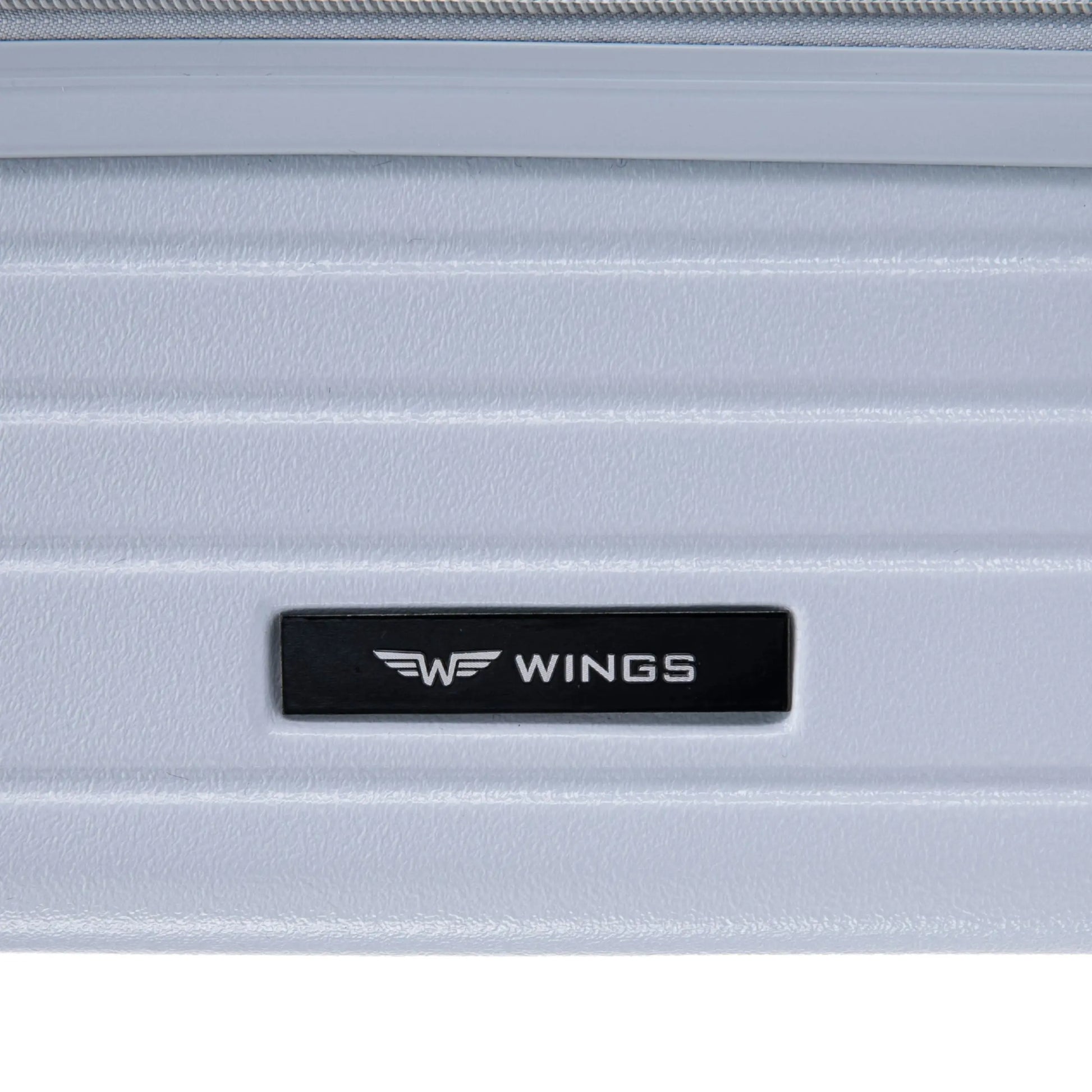 Komplet 3 WALIZEK Wings ABS+ Customized PASTEL BLUE JAMNIK customized