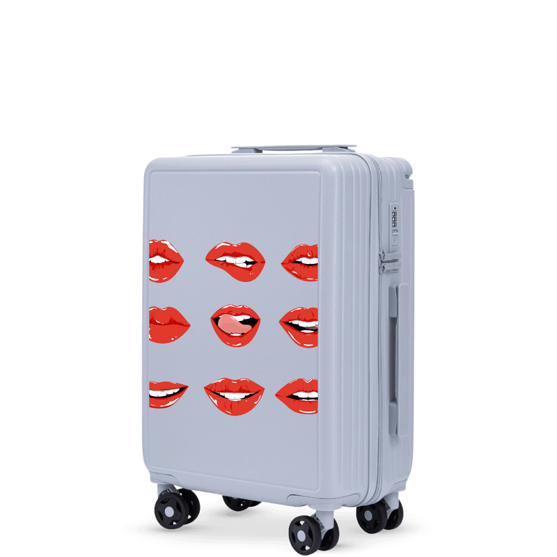 Kabinový kufr Wings ABS+ 20" Přizpůsobený PASTEL BLUE RTY