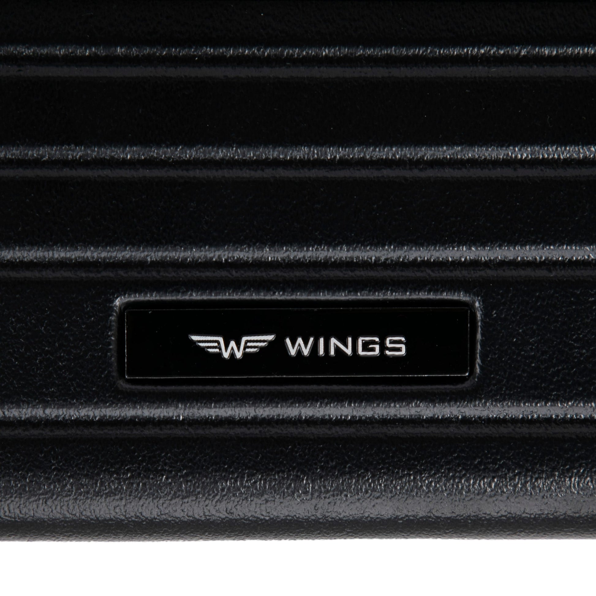 Кабинен куфар Wings ABS+ 20" Customized BLACK LIPS