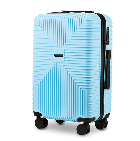 Walizka średnia WINGS PC ECO JACKDAW 24" LIGHT BLUE JACKDAW COLLECTION