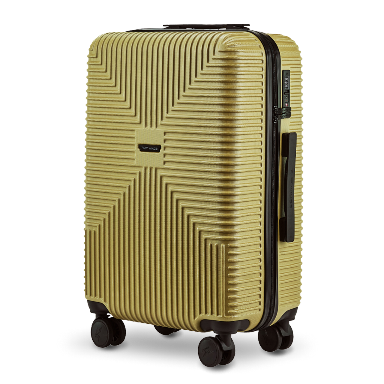Valigia media WINGS PC ECO JACKDAW 24" TEA GREEN