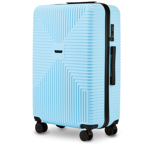 Veľký kufor WINGS PC ECO JACKDAW 28" SVETLOMODRÝ