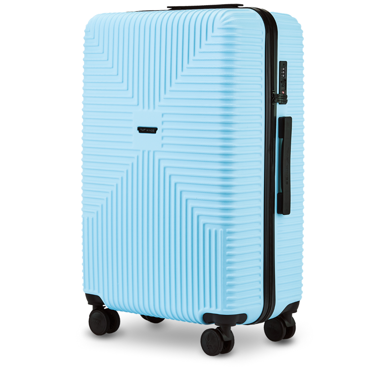 Walizka duża WINGS PC ECO JACKDAW 28" LIGHT BLUE JACKDAW COLLECTION