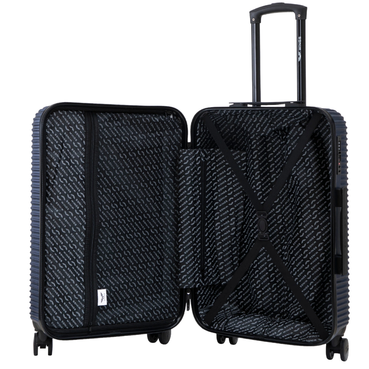 Suur kohver WINGS PC ECO JACKDAW 28" SININE