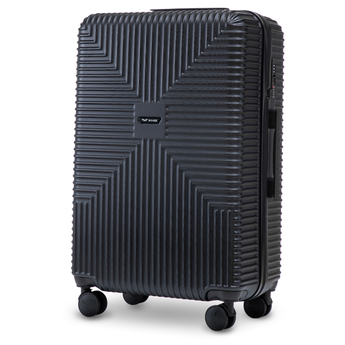Veľká cestovná kufor WINGS PC ECO JACKDAW 28" BLACK