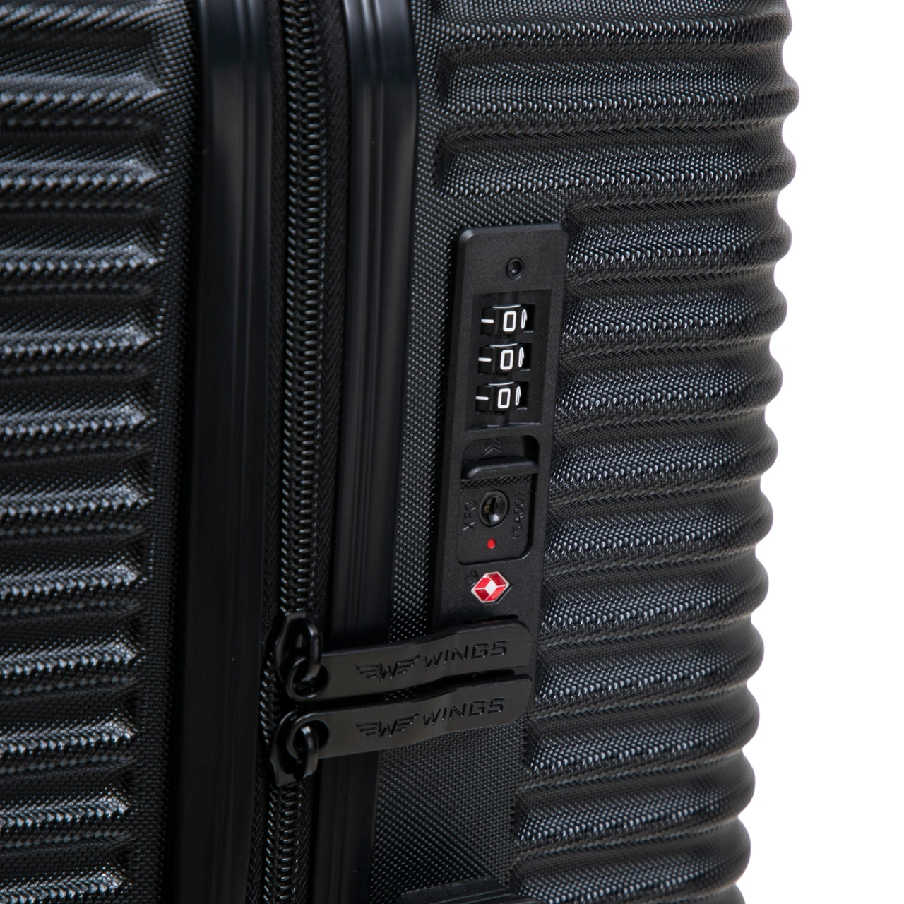 Large suitcase WINGS PC ECO JACKDAW 28" BLACK