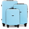 Set di 3 valigie WINGS PC ECO JACKDAW AZZURRO CHIARO