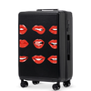 Waliză medie Wings ABS+ 24" Personalizată BLACK LIPS
