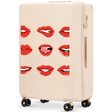 Waliză mare Wings ABS+ 28" Personalizată DIRTY WHITE LIPS