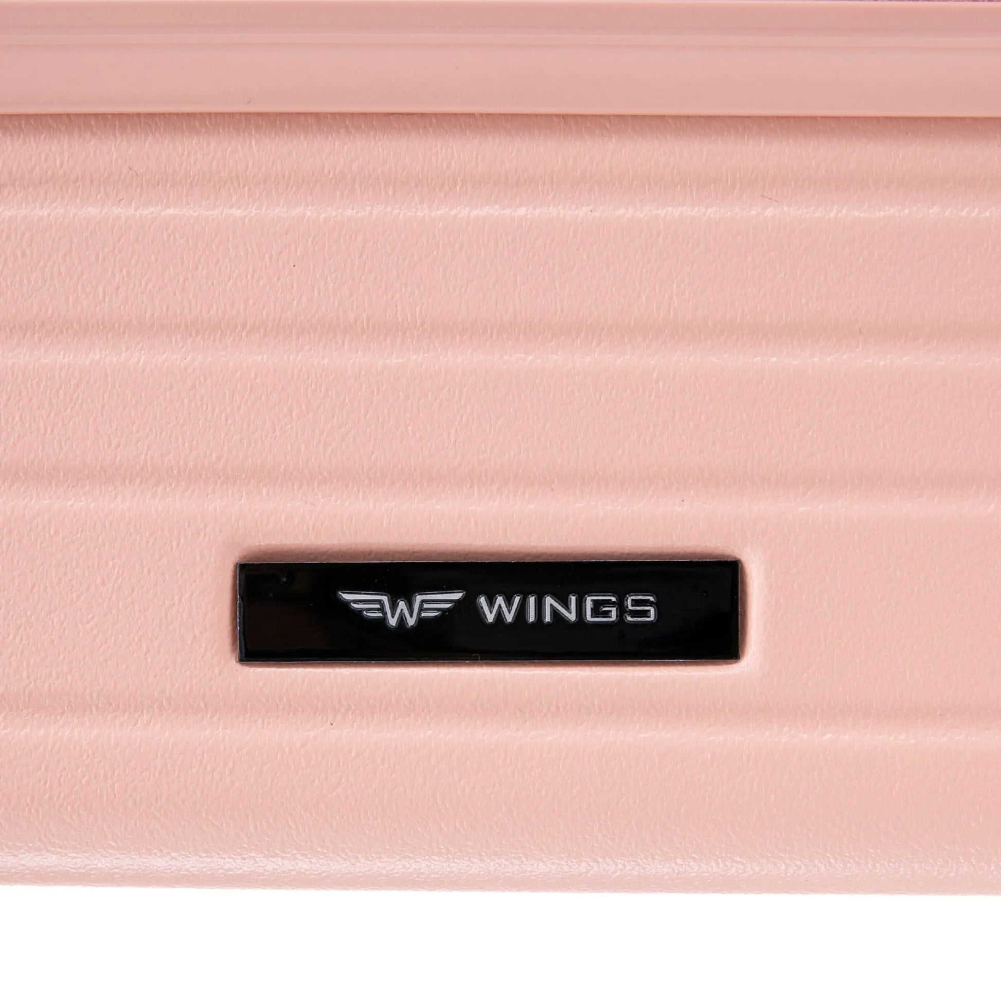 Walizka duża Wings ABS+ 28" Customized SOFT PINK LIPS customized