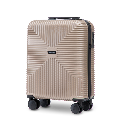 Kabínová walizka WINGS PC ECO JACKDAW 20" CHAMPAGNE