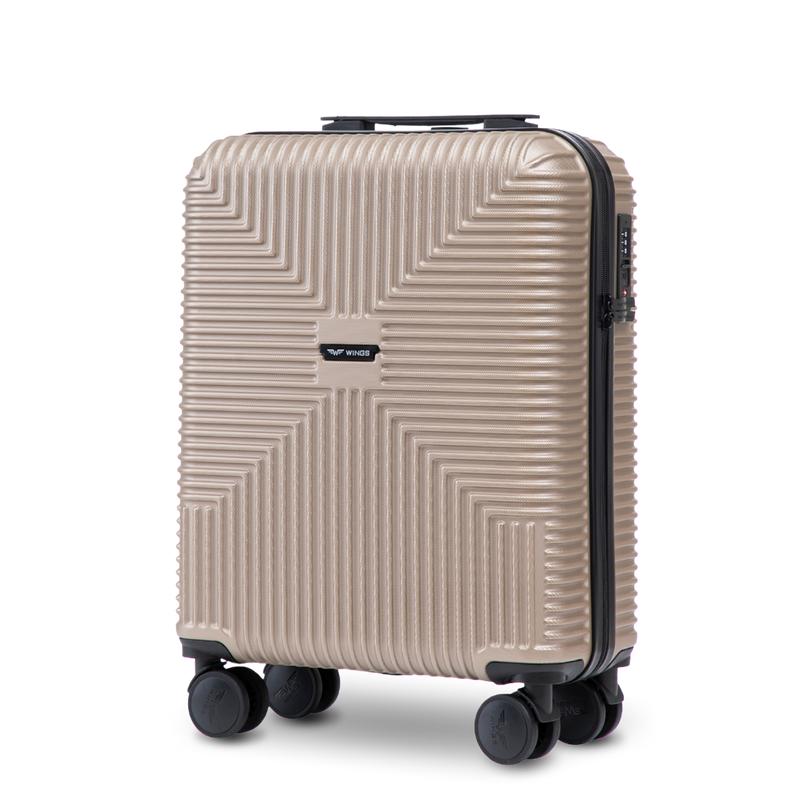 Kabinový kufr WINGS PC ECO JACKDAW 20" ŠAMPAŇSKÁ