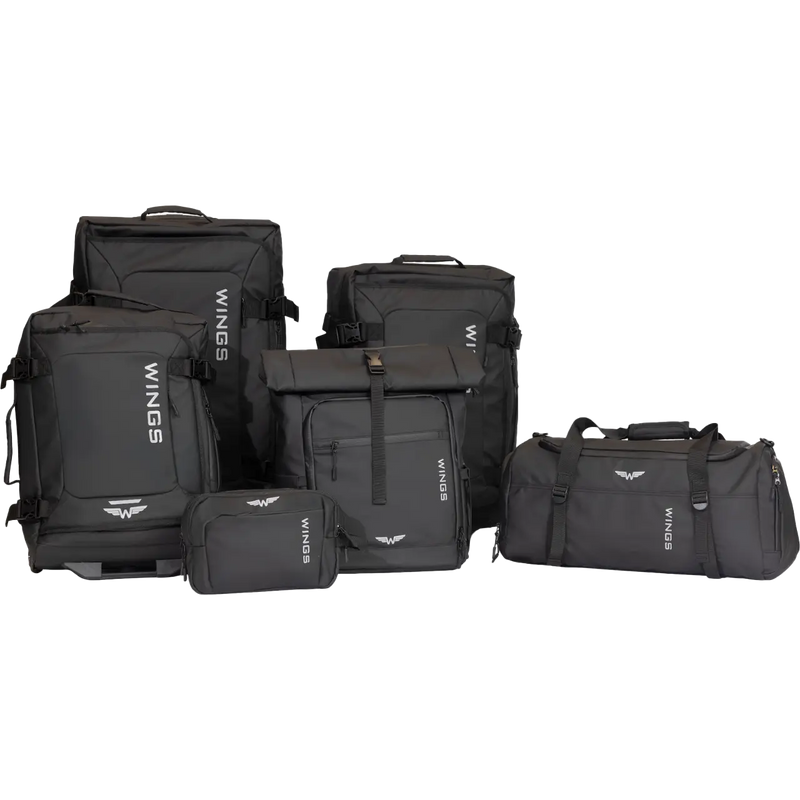 WINGS 6-in-1 travel set ROOK black
