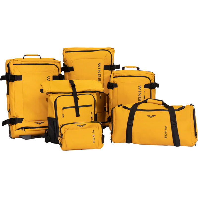 WINGS Set de viaje 6 en 1 ROOK amarillo
