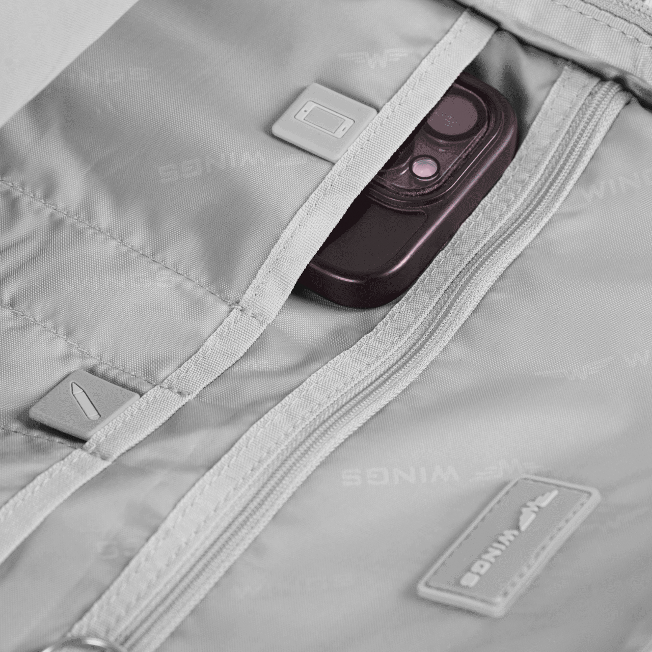 WINGS Plecak wielofunkcyjny SKYLARK poszerzany PINK SKYLARK COLLECTION