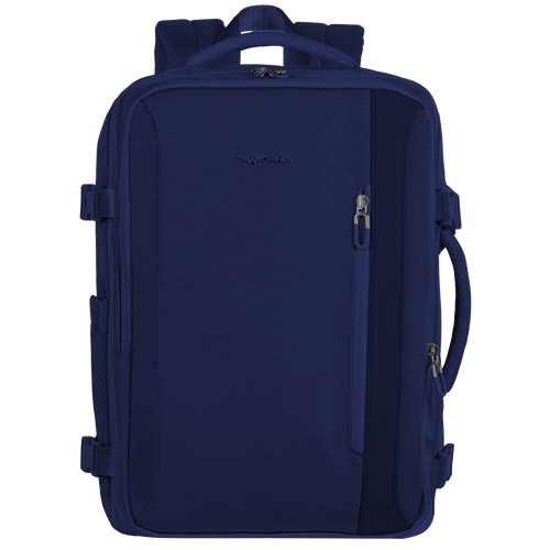 WINGS Multifunkčný batoh SKYLARK rozšíriteľný – modrý