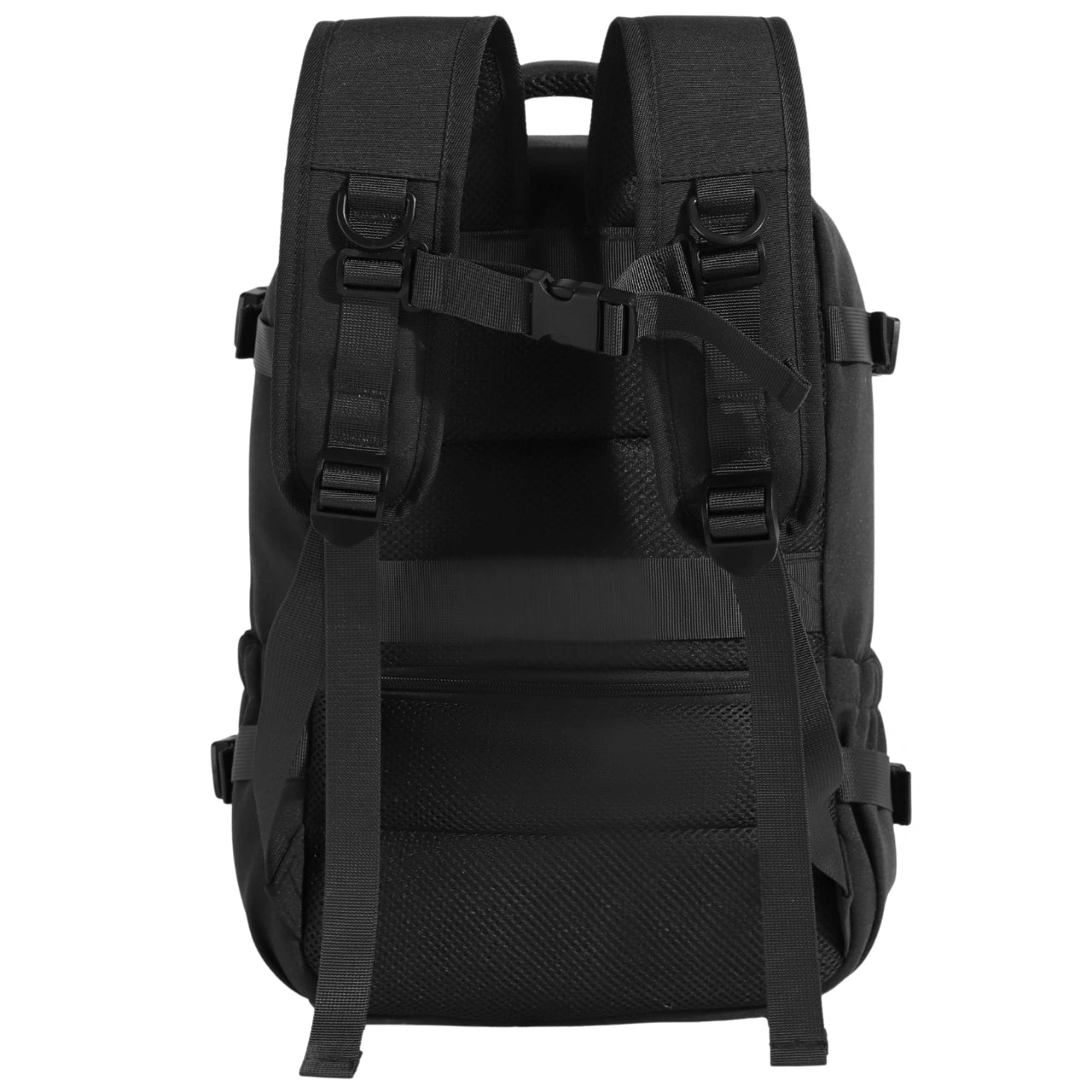 Plecak kabinowy WINGS  bagaż podręczny Ryanair i Wizz Air, lekki plecak podróżny BLACK CABIN BACKPACK
