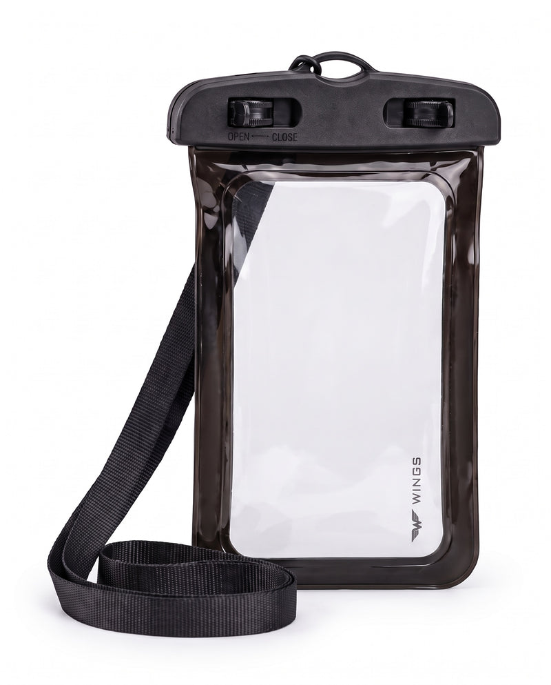 WINGS BLACK waterproof phone case